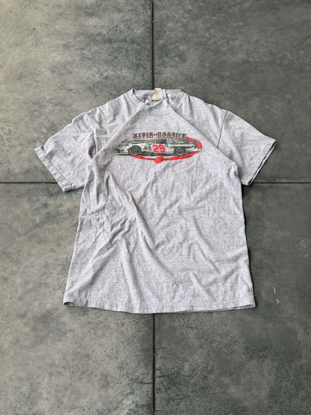 Chase Authentics Kevin Harvick 29 NASCAR T-Shirt Grey
